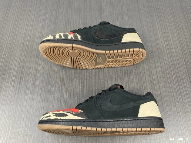 Chep Onekick SoleFly DN3400-001 Carnivore 1 Jordan Low Air x 0712